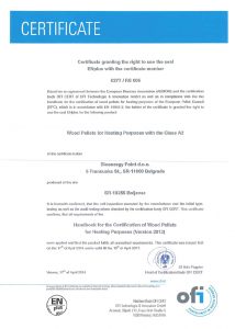 Bioenergy-Point-pelet-ENplus-sertifikat