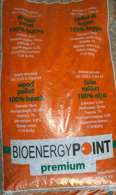 Pelet Bioenergy Point Premium 100%
